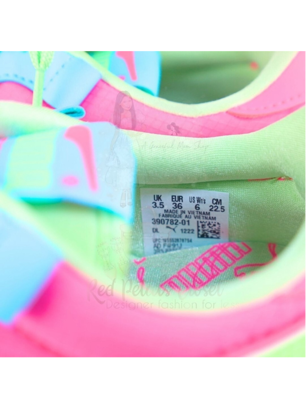 NIB Puma Women's Rider Fv Brighter Days Low Top Sneakers Pink Size 6 - Picture 5 of 11